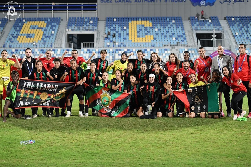 الجيش الملكي النسوي يحجز بطاقة النهائي الإفريقي على حساب مازيمبي