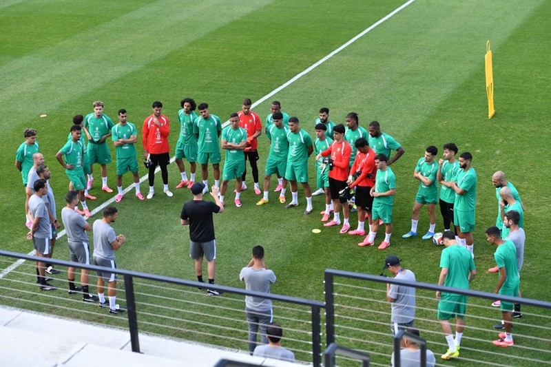 المنتخب المغربي يواصل تحضيراته لمواجهة اسكتلندا في مونديال 2026